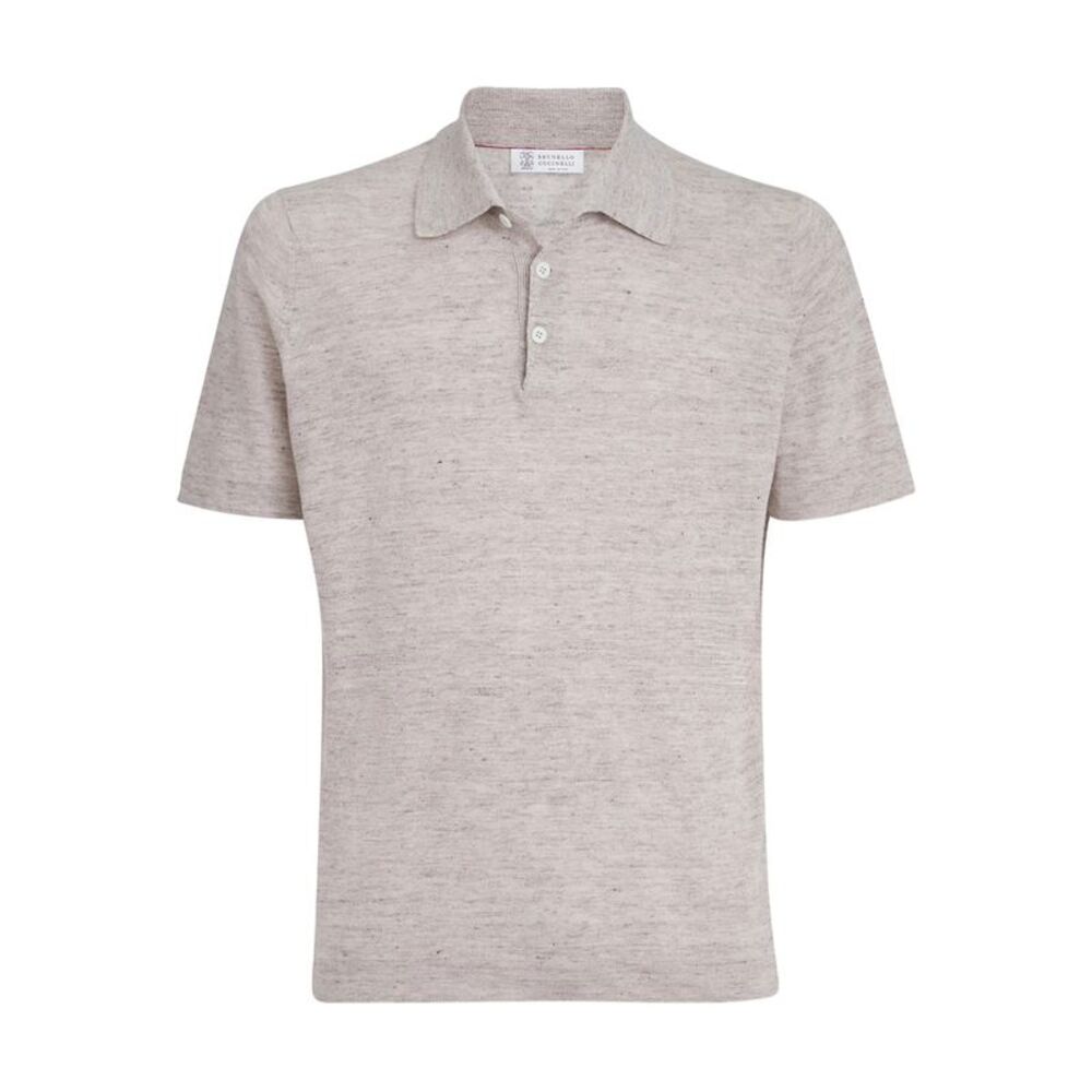 Brunello Cucinelli Neutrals Polo Shirts Men